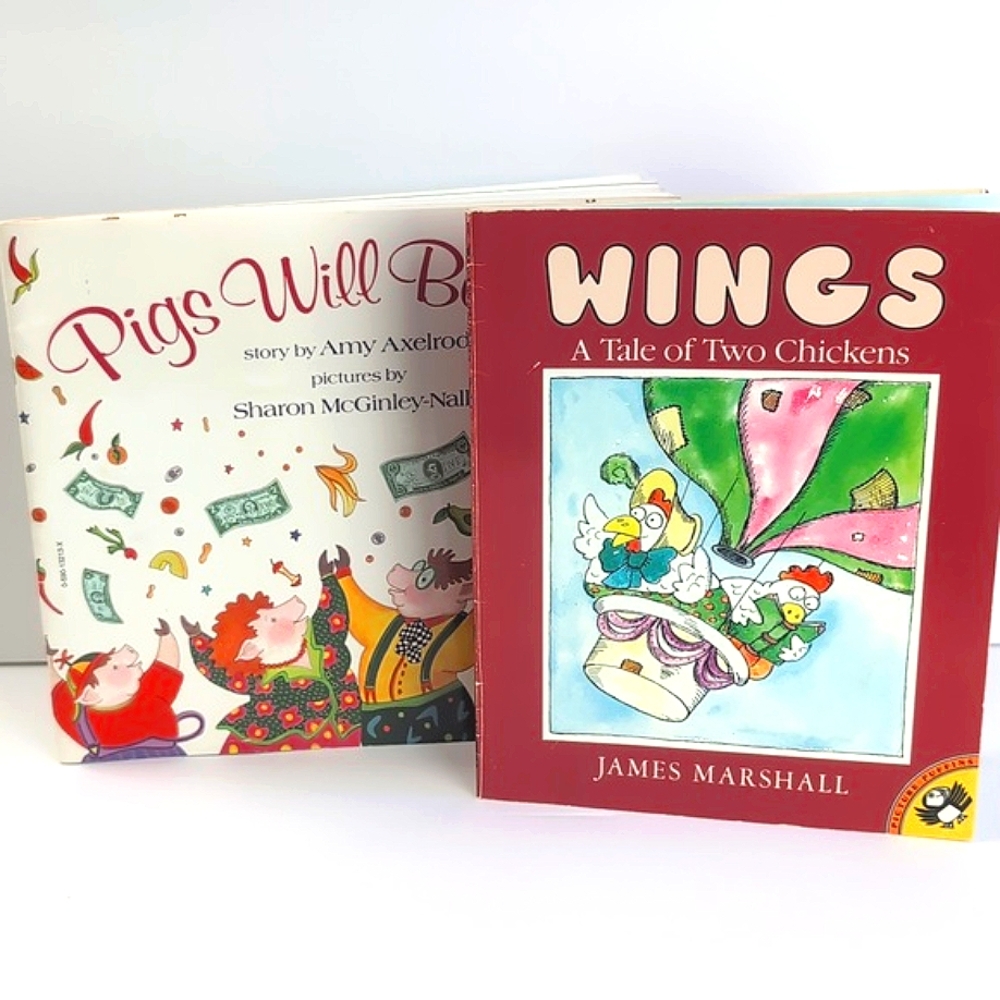 Pigs & Chickens Children's Book Bundle